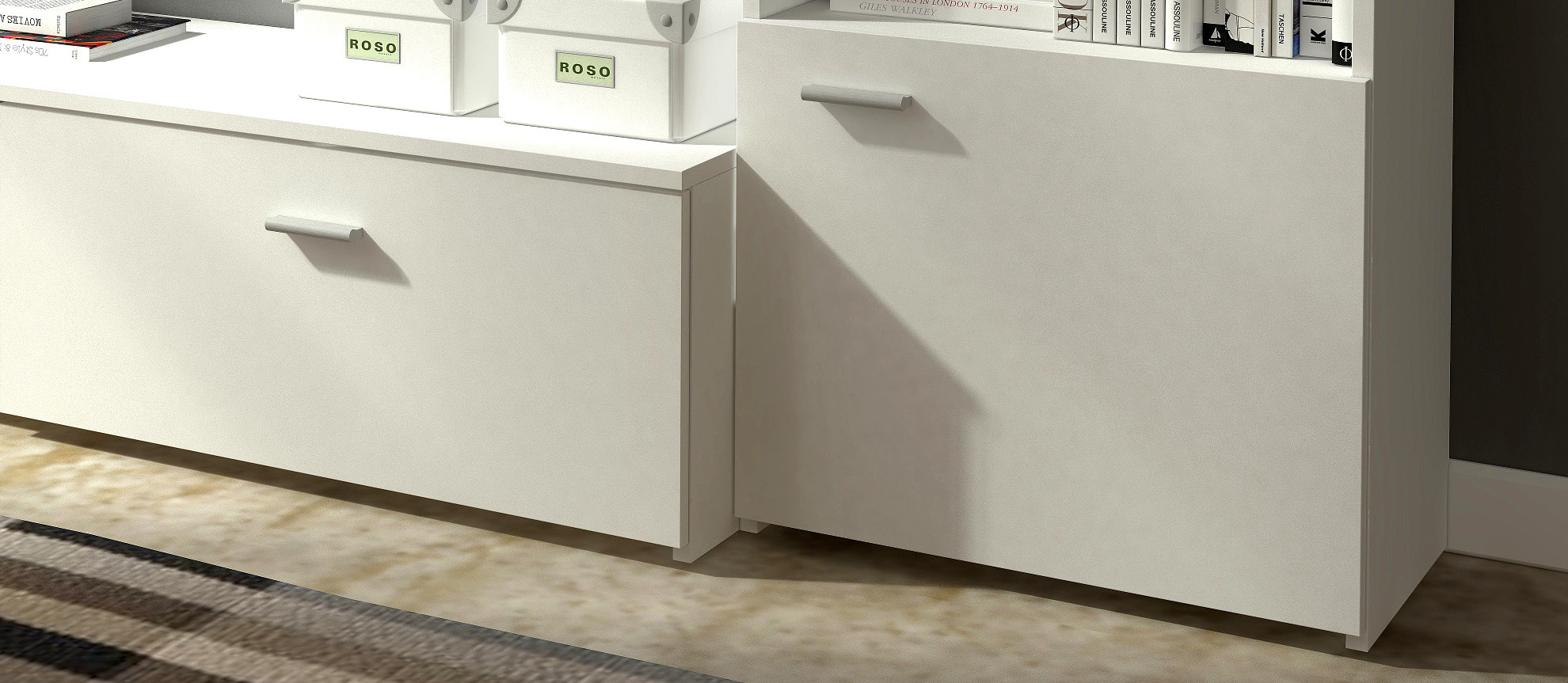 Meblościanka ALEX BIAŁY